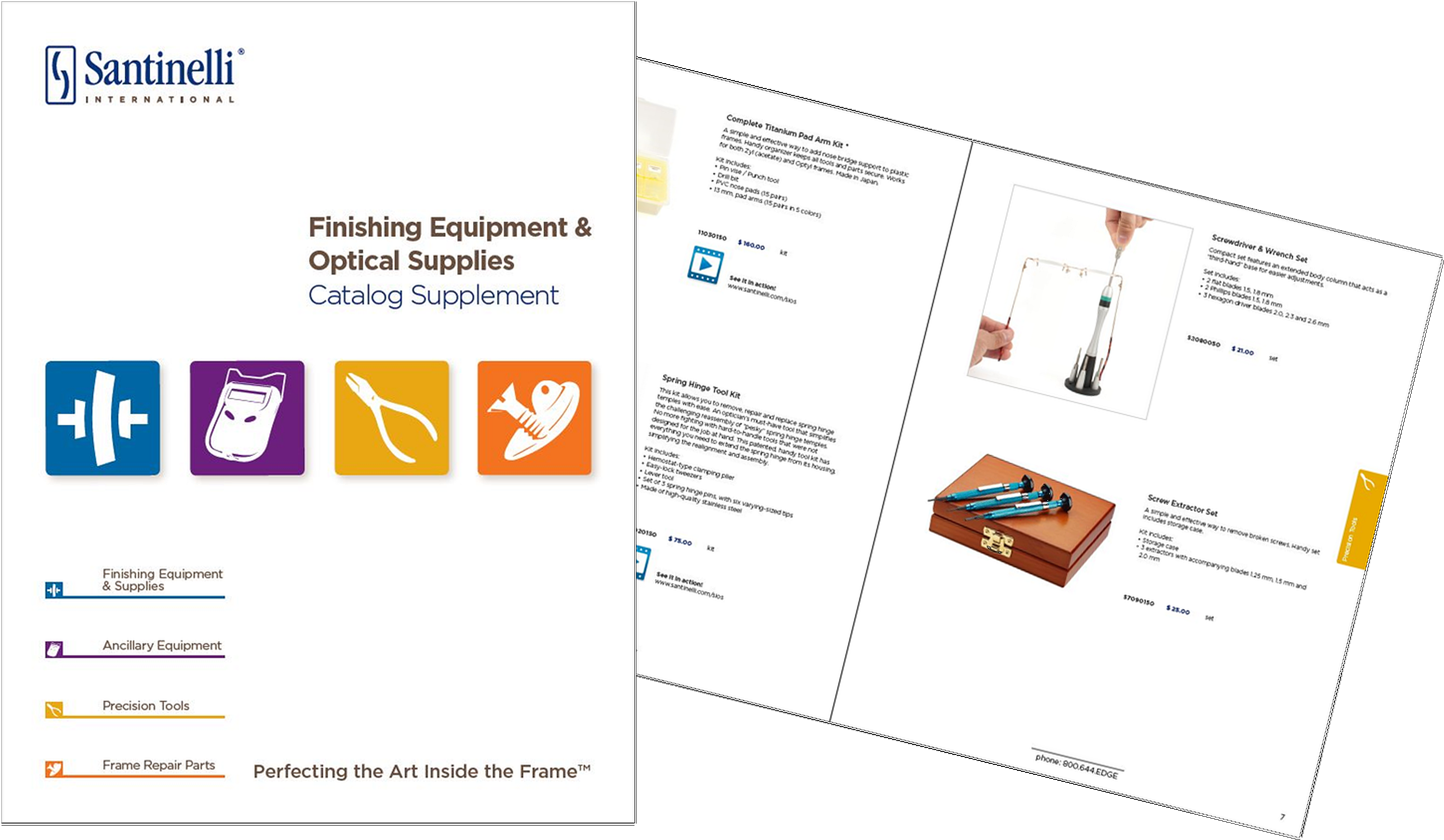 Finishing Equipment & Optical Supplies